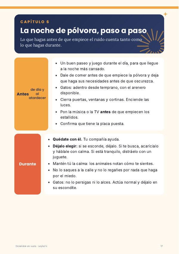 Página: la noche de pólvora paso a paso